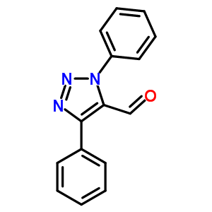 3,5-Diphenyltriazole-4-carbaldehydeStructure,75918-79-5Structure 3,5-Diphenyltriazole-4-carbaldehyde Structure,75918-79-5Structure