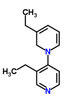 3-Ethyl-4-(3-ethyl-2h-pyridin-1-yl)pyridineStructure,76093-18-0Structure 3-Ethyl-4-(3-ethyl-2h-pyridin-1-yl)pyridine Structure,76093-18-0Structure