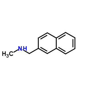 甲基-2-萘甲基胺結(jié)構(gòu)式_76532-33-7結(jié)構(gòu)式