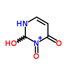 (9ci)-4-羥基-, 3-氧化物2(1H)-嘧啶酮結(jié)構(gòu)式_766-44-9結(jié)構(gòu)式