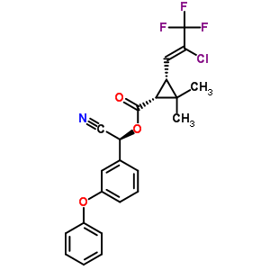 Gamma-cyhalothrinStructure,76703-62-3Structure Gamma-cyhalothrin Structure,76703-62-3Structure