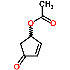 4-Acetoxy-2-cyclopenten-1-oneStructure,768-48-9Structure 4-Acetoxy-2-cyclopenten-1-one Structure,768-48-9Structure