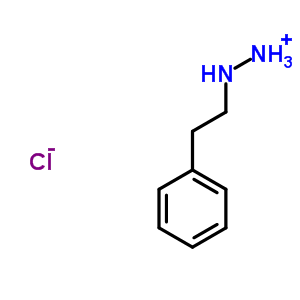 苯乙肼鹽酸鹽結(jié)構(gòu)式_77430-25-2結(jié)構(gòu)式