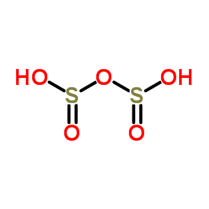 Pyrosulfurous Acid Disodium SaltStructure,7757-74-6Structure Pyrosulfurous Acid Disodium Salt Structure,7757-74-6Structure