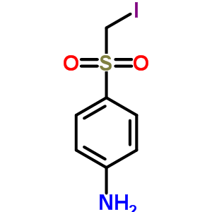 4-(Iodomethylsulfonyl)anilineStructure,78021-44-0Structure 4-(Iodomethylsulfonyl)aniline Structure,78021-44-0Structure