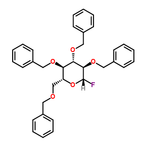 2,3,4,6-Tetra-o-benzyl-beta-d-glucopyranosyl fluoride Structure,78153-79-4Structure