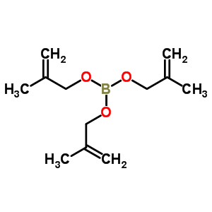 Tris(2-methylprop-2-enoxy)boraneStructure,78538-54-2Structure Tris(2-methylprop-2-enoxy)borane Structure,78538-54-2Structure