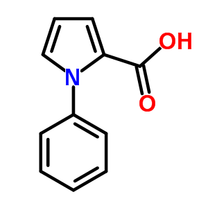 1-Phenyl-1h-pyrrole-2-carboxylic acid Structure,78540-03-1Structure