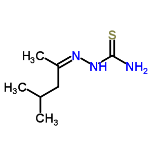 Hydrazinecarbothioamide,2-(1,3-dimethylbutylidene)-Structure,79317-52-5Structure Hydrazinecarbothioamide,2-(1,3-dimethylbutylidene)- Structure,79317-52-5Structure