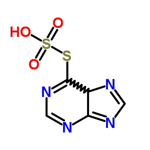 6-Sulfosulfanyl-5h-purineStructure,80655-40-9Structure 6-Sulfosulfanyl-5h-purine Structure,80655-40-9Structure