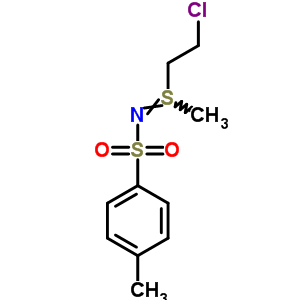 N-(2-氯乙基-甲基-$l^80723-92-8-磺?；?-4-甲基-苯磺酰胺結(jié)構(gòu)式_80723-92-8結(jié)構(gòu)式