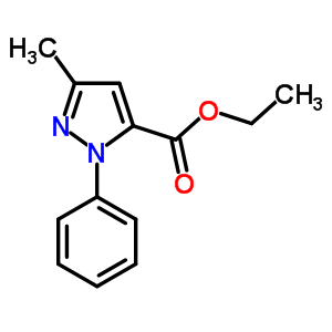 Ethyl 3-methyl-1-phenylpyrazole-5-carboxylateStructure,81153-63-1Structure Ethyl 3-methyl-1-phenylpyrazole-5-carboxylate Structure,81153-63-1Structure
