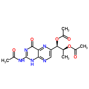 2-N-acetyl-1’,2’-di-o-acetyl-6-biopterinStructure,81827-31-8Structure 2-N-acetyl-1’,2’-di-o-acetyl-6-biopterin Structure,81827-31-8Structure
