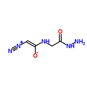 N-diazoacetylglycine hydrazideStructure,820-75-7Structure N-diazoacetylglycine hydrazide Structure,820-75-7Structure