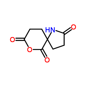 7-噁-1-氮雜螺[4.5]-2,6,8-癸三酮結(jié)構(gòu)式_82386-74-1結(jié)構(gòu)式