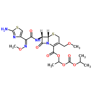 CefpodoximeStructure,82619-04-3Structure Cefpodoxime Structure,82619-04-3Structure