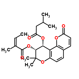 白花前胡甲素 c結(jié)構(gòu)式_83382-71-2結(jié)構(gòu)式