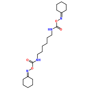 1,6-Bis(cyclohexyloximinocarbonylamino)hexaneStructure,83654-05-1Structure 1,6-Bis(cyclohexyloximinocarbonylamino)hexane Structure,83654-05-1Structure