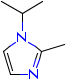 1-異丙基-2-甲基咪唑結構式_84606-45-1結構式