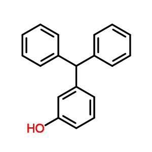 Phenol,3-(diphenylmethyl)-Structure,84868-54-2Structure Phenol,3-(diphenylmethyl)- Structure,84868-54-2Structure
