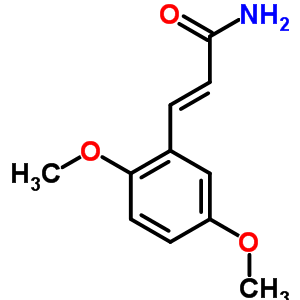 3-(2,5-Dimethoxyphenyl)-trans-2-propenamideStructure,849061-96-7Structure 3-(2,5-Dimethoxyphenyl)-trans-2-propenamide Structure,849061-96-7Structure