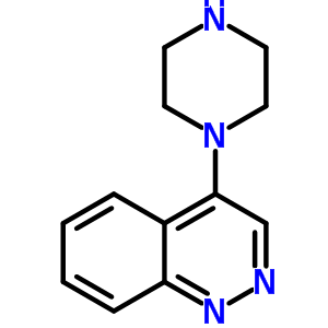 4-(1-哌嗪)噌啉結(jié)構(gòu)式_853687-15-7結(jié)構(gòu)式