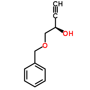 (S)-1-芐氧基-3-丁炔-2-醇結(jié)構(gòu)式_85428-24-6結(jié)構(gòu)式