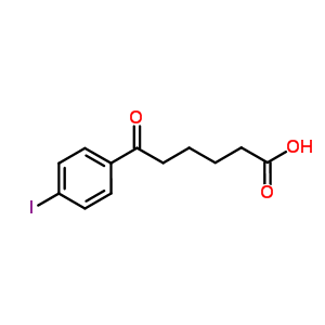 6-(4-碘苯基)-6-氧代己酸結(jié)構(gòu)式_854658-73-4結(jié)構(gòu)式