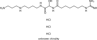 鹽酸胍立莫司結構式_85468-01-5結構式