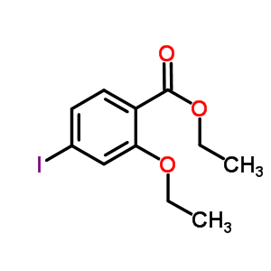 2-乙氧基-4-碘苯甲酸乙酯結(jié)構(gòu)式_855868-64-3結(jié)構(gòu)式