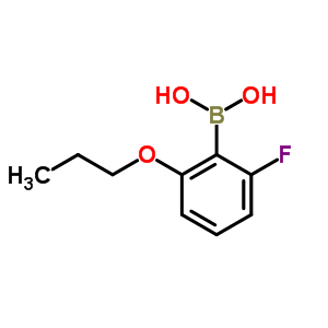 2-氟-6-丙氧基苯硼酸結(jié)構(gòu)式_870777-18-7結(jié)構(gòu)式