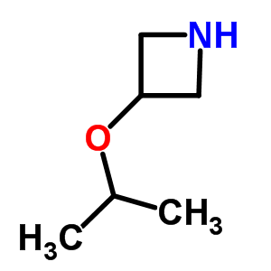 3-異丙氧基氮雜丁烷結構式_871791-79-6結構式