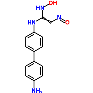 N-(4-氨基[1,1-聯(lián)苯]-4-基)-N-羥基-2-(羥基亞氨基)-乙脒結(jié)構(gòu)式_87259-66-3結(jié)構(gòu)式
