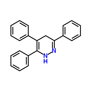 3,4,6-Triphenyl-2,5-dihydropyridazineStructure,87439-77-8Structure 3,4,6-Triphenyl-2,5-dihydropyridazine Structure,87439-77-8Structure