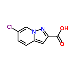 6-Chloro-pyrazolo[1,5-a]pyridine-2-carboxylic acid Structure,876379-75-8Structure