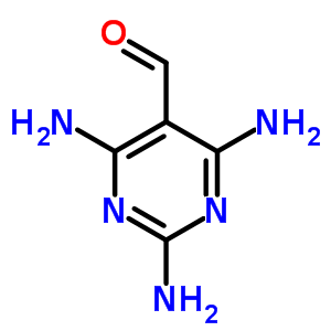 5-Pyrimidinecarboxaldehyde,2,4,6-triamino-Structure,88075-69-8Structure 5-Pyrimidinecarboxaldehyde,2,4,6-triamino- Structure,88075-69-8Structure