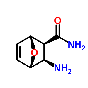 (1R,2S,3R,4S)-3-氨基-7-氧雜雙環(huán)[2.2.1]庚-5-烯-2-甲酰胺結(jié)構(gòu)式_885096-06-0結(jié)構(gòu)式
