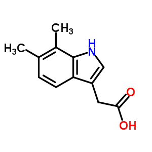 Indole-3-acetic acid, 6,7-dimethyl-(7ci)Structure,88611-92-1Structure Indole-3-acetic acid, 6,7-dimethyl-(7ci) Structure,88611-92-1Structure