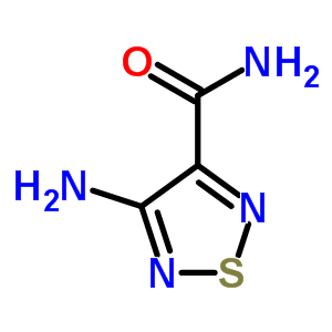 1,2,5-Thiadiazole-3-carboxamide,4-amino-(7ci)Structure,88947-28-8Structure 1,2,5-Thiadiazole-3-carboxamide,4-amino-(7ci) Structure,88947-28-8Structure