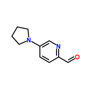 5-Pyrrolidin-1-ylpyridine-2-carbaldehydeStructure,892501-98-3Structure 5-Pyrrolidin-1-ylpyridine-2-carbaldehyde Structure,892501-98-3Structure