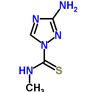 1H-1,2,4-triazole-1-carbothioamide,3-amino-n-methyl-Structure,89603-53-2Structure 1H-1,2,4-triazole-1-carbothioamide,3-amino-n-methyl- Structure,89603-53-2Structure