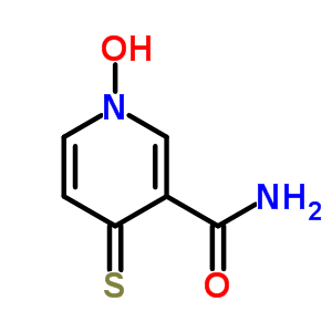 1-Hydroxy-4-sulfanylidene-pyridine-3-carboxamideStructure,89640-69-7Structure 1-Hydroxy-4-sulfanylidene-pyridine-3-carboxamide Structure,89640-69-7Structure