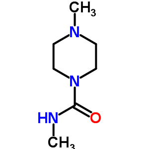 1-Piperazinecarboxamide,n,4-dimethyl-(7ci)Structure,89856-17-7Structure 1-Piperazinecarboxamide,n,4-dimethyl-(7ci) Structure,89856-17-7Structure