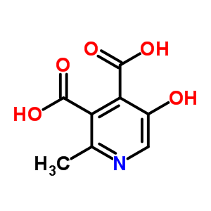5-Hydroxy-2-methyl-pyridine-3,4-dicarboxylic acidStructure,89942-78-9Structure 5-Hydroxy-2-methyl-pyridine-3,4-dicarboxylic acid Structure,89942-78-9Structure