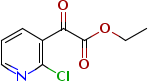 2-(2-氯吡啶-3-基)-2-氧代乙酸乙酯結(jié)構(gòu)式_902837-56-3結(jié)構(gòu)式