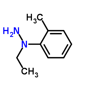 Hydrazine, 1-ethyl-1-(2-methylphenyl)-Structure,910041-10-0Structure Hydrazine, 1-ethyl-1-(2-methylphenyl)- Structure,910041-10-0Structure