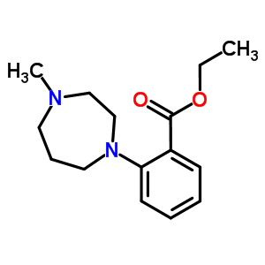 Ethyl 2-(4-methyl-1,4-diazepan-1-yl)benzoateStructure,912569-58-5Structure Ethyl 2-(4-methyl-1,4-diazepan-1-yl)benzoate Structure,912569-58-5Structure
