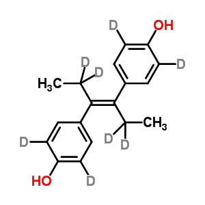 己烯雌酚-D8結(jié)構(gòu)式_91318-10-4結(jié)構(gòu)式