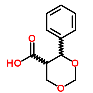 4-Phenyl-1,3-dioxane-5-carboxylic acidStructure,92057-56-2Structure 4-Phenyl-1,3-dioxane-5-carboxylic acid Structure,92057-56-2Structure