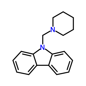 9H-carbazole,9-(1-piperidinylmethyl)-Structure,94067-00-2Structure 9H-carbazole,9-(1-piperidinylmethyl)- Structure,94067-00-2Structure